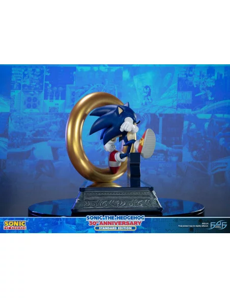 Sonic the Hedgehog Estatua Sonic the Hedgehog 30th Anniversary 41 cm