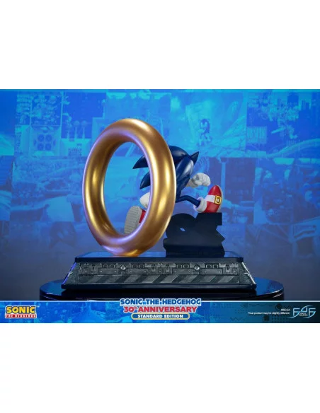 Sonic the Hedgehog Estatua Sonic the Hedgehog 30th Anniversary 41 cm