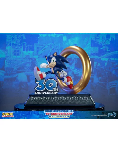 Sonic the Hedgehog Estatua Sonic the Hedgehog 30th Anniversary 41 cm