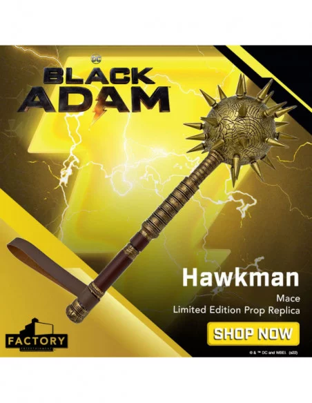 Black Adam Réplica 1/1 Hawkman Mace Limited Edition 50 cm