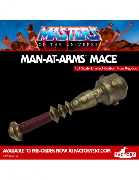 Masters of the Universe 1/1 Réplica Maza de Man-At-Arms Limited Edition 51 cm