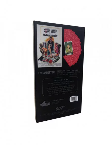 James Bond Réplica 1/1 Cartas de Tarot Limited Edition