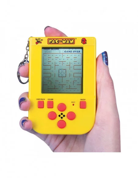 Pac-Man Mini Consola de Juego con Llavero Mini Retro