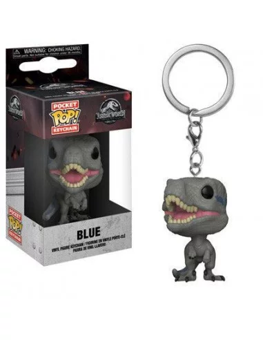 Jurassic World 2 Llavero Pocket POP! Vinyl Blue 4 cm