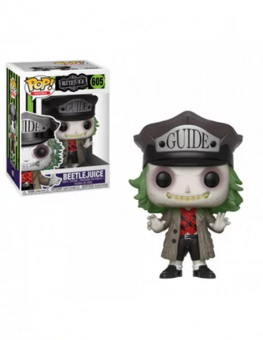 Beetlejuice Figura POP! Horror Vinyl Beetlejuice Guide Hat 9 cm