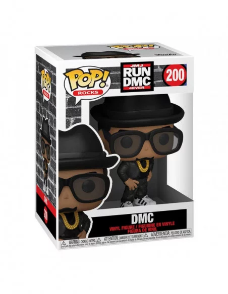 Run DMC POP! Rocks Vinyl Figura DMC 9 cm