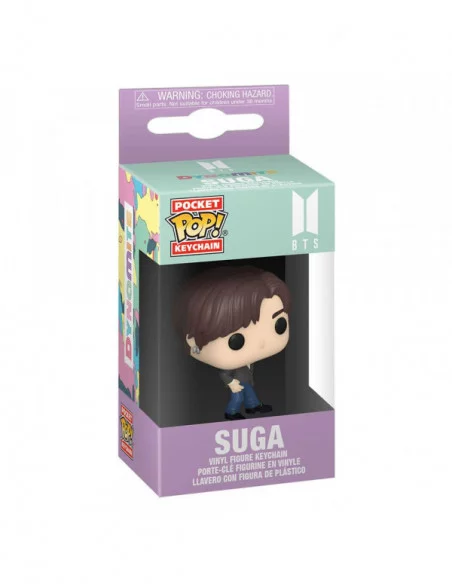 BTS Llaveros Pocket POP! Vinyl Suga Dynamite 4 cm Expositor (12)