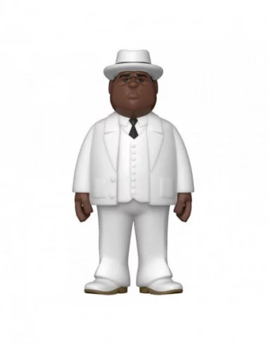 Notorious B.I.G. Vinyl Gold Figura Biggie Smalls White Suit 30 cm