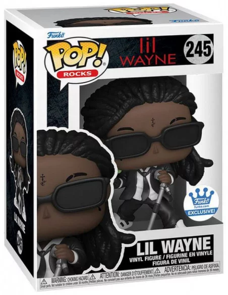 Lil Wayne POP! Rocks Vinyl Figura Lil Wayne with Lollipop Exclusive 9 cm