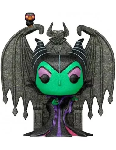 Disney POP! Deluxe Villains Vinyl Figura Maleficent on Throne (DGLT) 9 cm