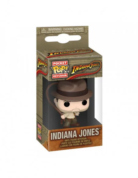 Indiana Jones Llaveros Pocket POP! Vinyl Indiana Jones 4 cm Expositor (12)