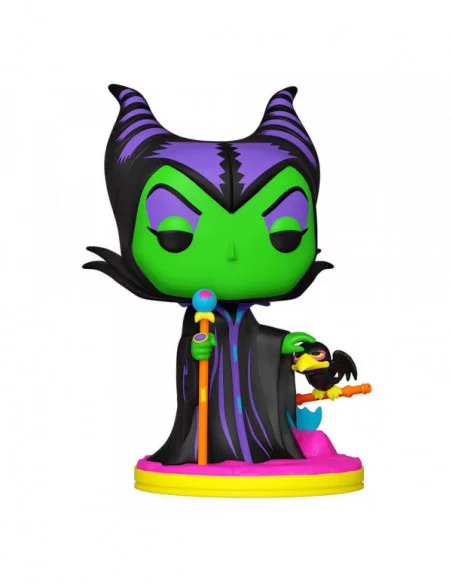 Disney Villains POP! Vinyl Figura Maleficent (Blacklight) 9 cm