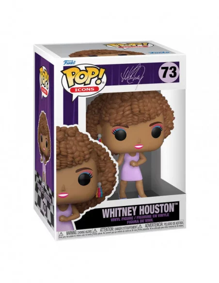 Whitney Houston Figura POP! Icons Vinyl IWDWS 9 cm