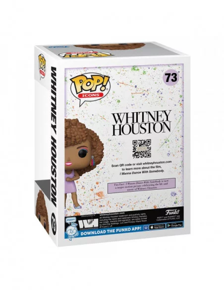 Whitney Houston Figura POP! Icons Vinyl IWDWS 9 cm