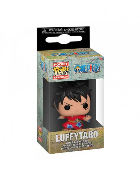 One Piece Llaveros Pocket POP! Vinyl Luffy in Kimono 4 cm (12)