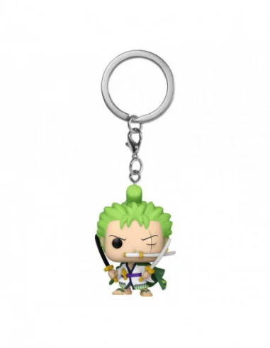 One Piece Llaveros Pocket POP! Vinyl Roronoa Zoro 4 cm Expositor (12)