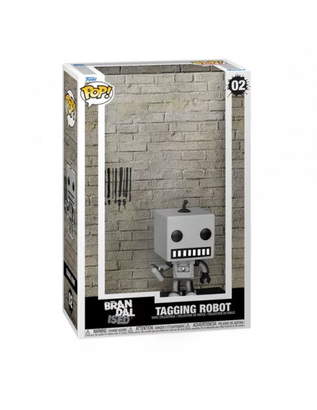 Brandalised Art Cover POP! Vinyl Figura Tagging Robot 9 cm