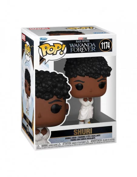 Black Panther: Wakanda Forever Figura POP! Marvel Vinyl Shuri 9 cm