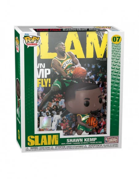 NBA Cover POP! Basketball Vinyl Figura Shawn Kemp (SLAM Magazin) 9 cm