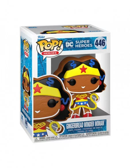 DC Comics Holiday 2022 Figura POP! Heroes Vinyl Wonder Woman 9 cm