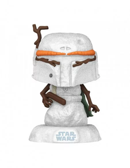 Star Wars Holiday 2022 Figura POP! Heroes Vinyl Boba Fett 9 cm