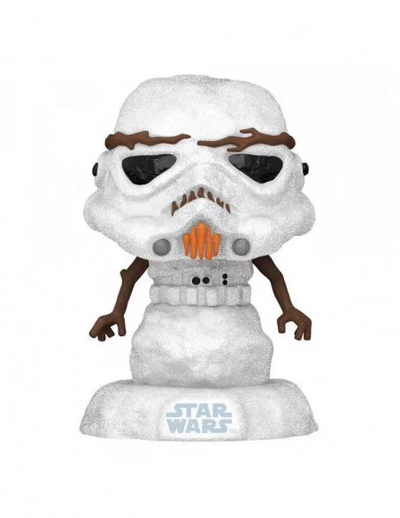 Star Wars Holiday 2022 Figura POP! Heroes Vinyl Stormtrooper 9 cm