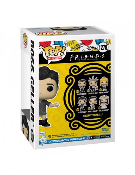 Friends POP! TV Vinyl Figura Ross w/ Leather Pants 9 cm