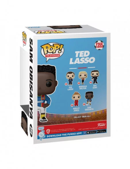 Ted Lasso POP! TV Vinyl Figura Sam Obisanya 9 cm