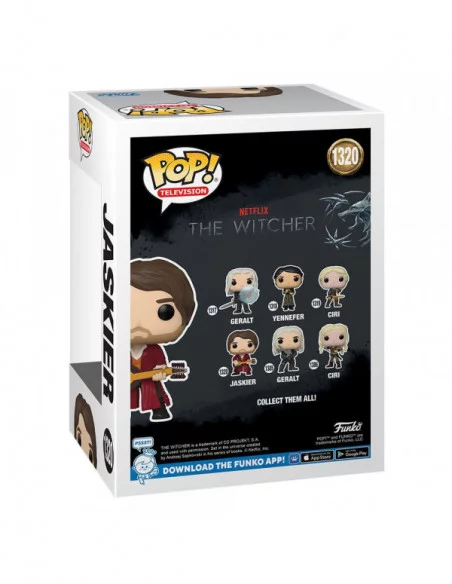 The Witcher POP! TV Vinyl Figuren Jaskier 9 cm Surtido (6)