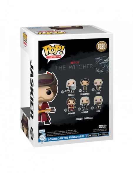 The Witcher POP! TV Vinyl Figuren Jaskier 9 cm Surtido (6)