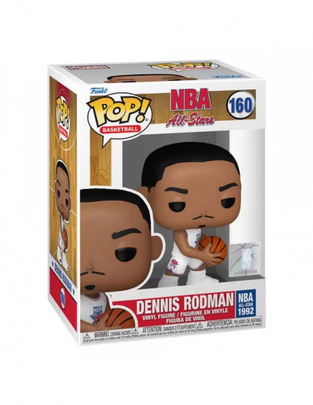 NBA Legends POP! Sports Vinyl Figura Dennis Rodman (1992) 9 cm