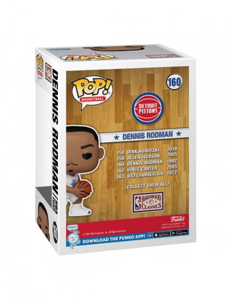 NBA Legends POP! Sports Vinyl Figura Dennis Rodman (1992) 9 cm