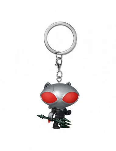 Aquaman y el Reino Perdido Llaveros Pocket POP! Vinyl Black Manta 4 cm Expositor (12)