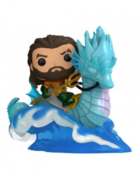 Aquaman y el Reino Perdido POP! Rides Deluxe Vinyl Figura Aquaman & Storm 15 cm