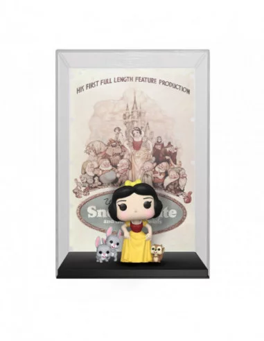 Disney's 100th Anniversary POP! Movie Poster & Figura Snow White 9 cm