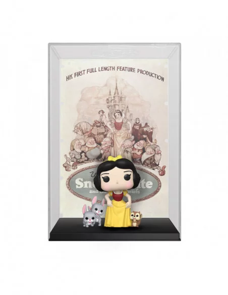 Disney's 100th Anniversary POP! Movie Poster & Figura Snow White 9 cm