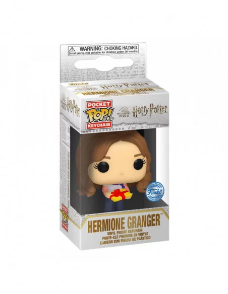 Harry Potter - Chamber of Secrets Anniversary Llaveros Pocket POP! Vinyl Hermione 4 cm Expositor (12)