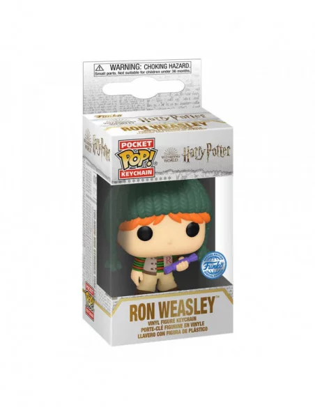 Harry Potter - Chamber of Secrets Anniversary Llaveros Pocket POP! Vinyl Ron 4 cm Expositor (12)