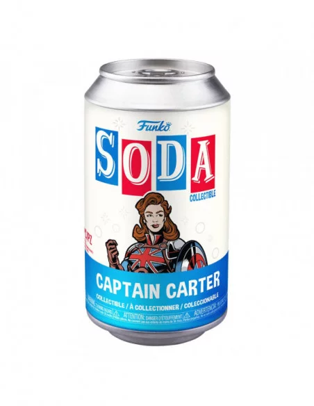 ¿Qué pasaría si...? Forever Vinyl SODA Figuras Captain Carter 11 cm Surtido (6)