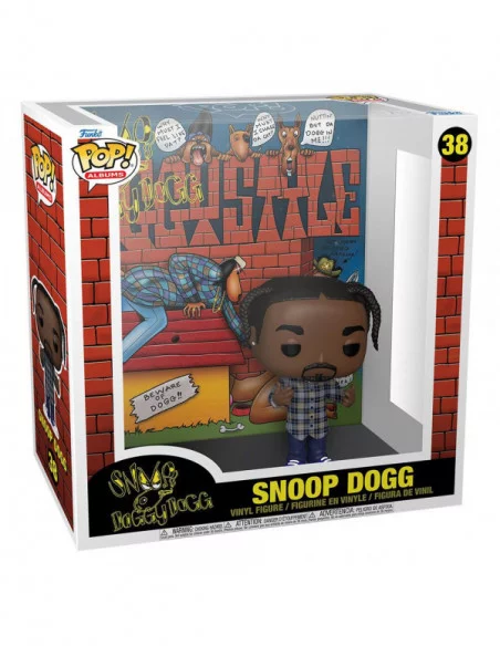 Snoop Dogg POP! Albums Vinyl Figura Snoop Dogg Doggystyle 9 cm