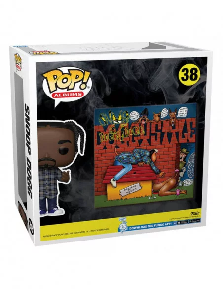 Snoop Dogg POP! Albums Vinyl Figura Snoop Dogg Doggystyle 9 cm