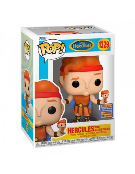 Hércules POP! Disney Vinyl Figura ercules w/ Action Figure 9 cm