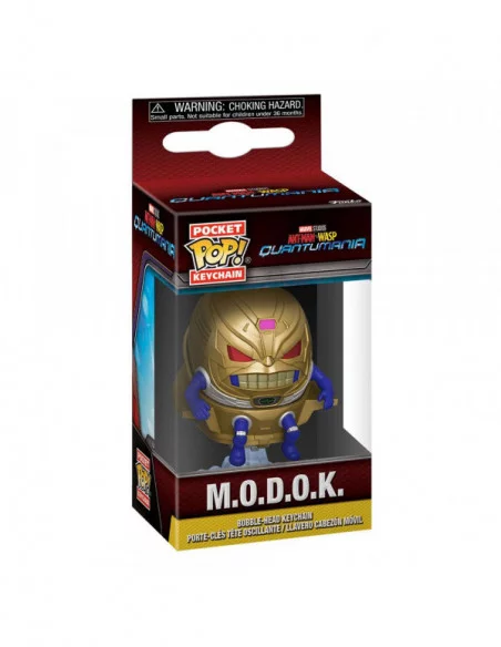 Ant-Man and the Wasp: Quantumania Llaveros Pocket POP! Vinyl M.O.D.O.K 4 cm Expositor (12)