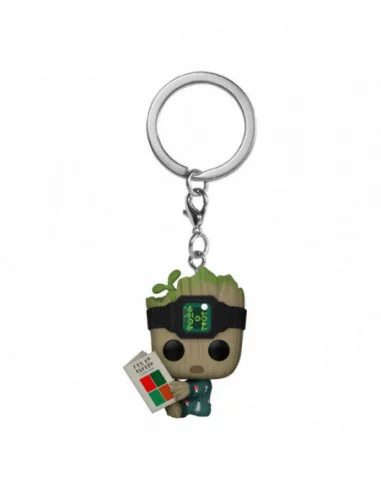 Yo soy Groot Llaveros Pocket POP! Vinyl Groot PJs w/book 4 cm Expositor (12)