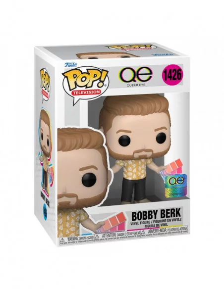 Queer Eye Figura POP! TV Vinyl Bobby Berk 9 cm