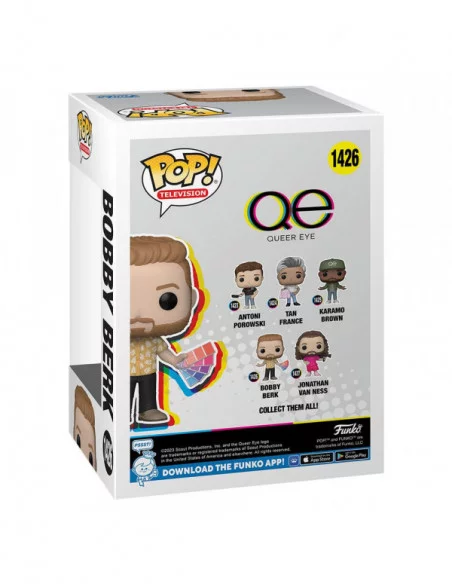 Queer Eye Figura POP! TV Vinyl Bobby Berk 9 cm