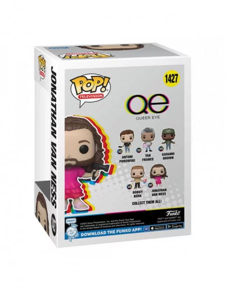 Queer Eye Figura POP! TV Vinyl Jonathan Van Ness 9 cm