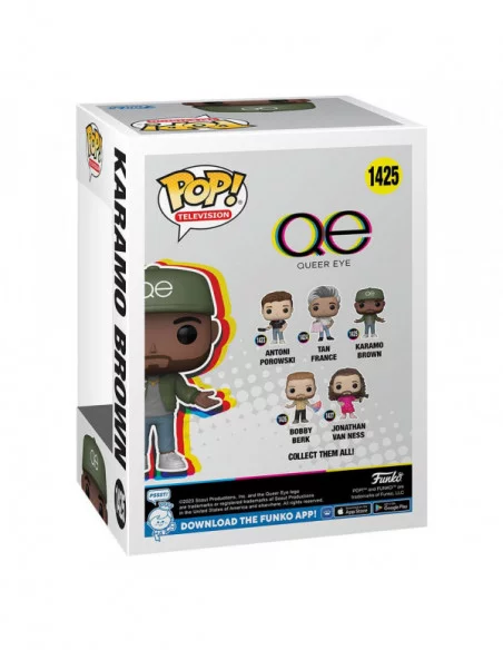 Queer Eye Figura POP! TV Vinyl Karamo Brown 9 cm