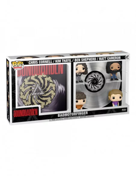 Soundgarden Pack de 4 Figuras POP! Albums DLX Vinyl Badmotorfinger 9 cm