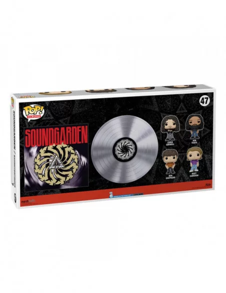 Soundgarden Pack de 4 Figuras POP! Albums DLX Vinyl Badmotorfinger 9 cm